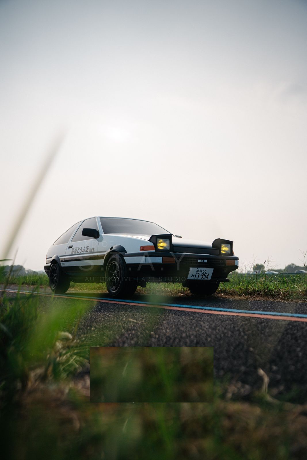 AE86 Trueno, Initial D livery
