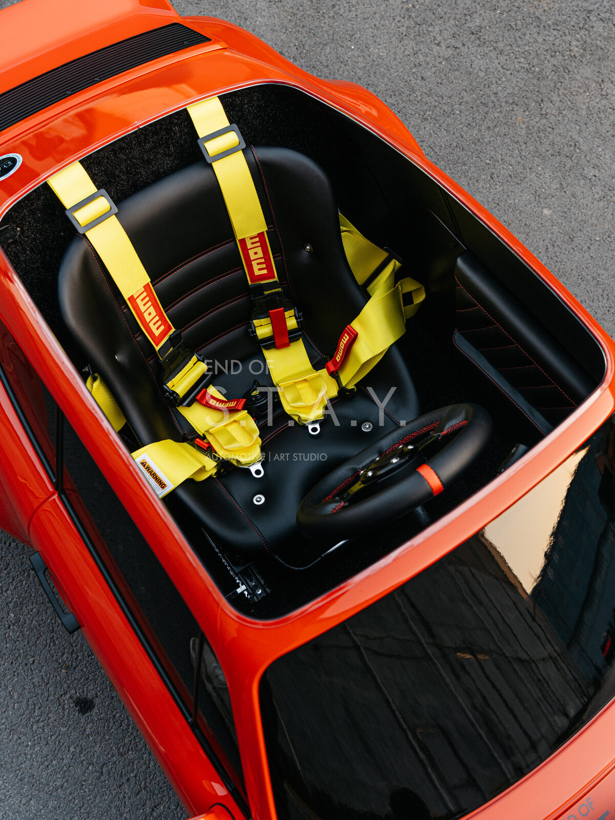 Interior, Momo harness overhead
