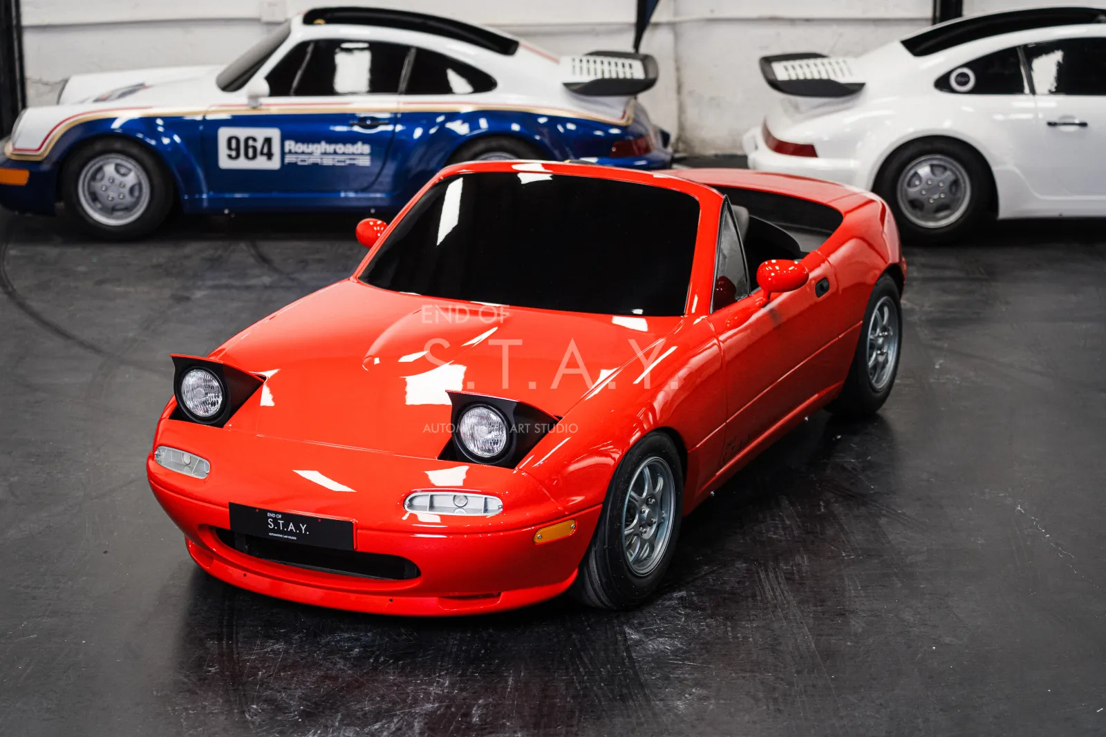 NA MX5 Junior, pop-up headlights up